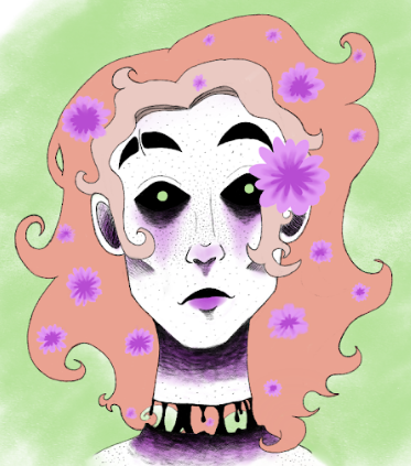 Aster drawn by Julia.